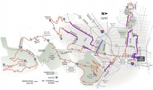 Road Closures / Detours - Foot Levelers Blue Ridge Marathon